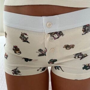 NWT Brandy Melville Boyshort Chill Since Underwear 🎱🧶